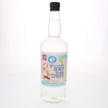 Snow Cone Syrup, Shaved Ice Flavor - Quart (32 Fl. Oz) - Horchata - Non-GMO 100% Pure Cane Sugar, BPA- Plastic Bottle, Ready to Use