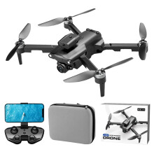 Drone FPV com câmera HD, motor brushless, função de manutenção de altitude e detecção de obstáculos, quadricóptero RC 2.4G para adultos e