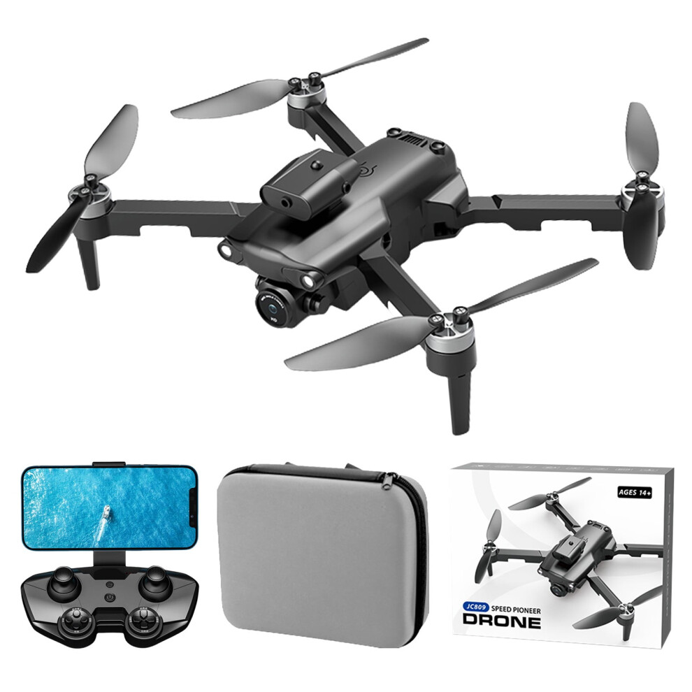 FPV Drone with HD Camera, Brushless Motor, Altitude Hold & Obstacle Avoidance, 2.4G RC Quadcopter for Adults and Kids