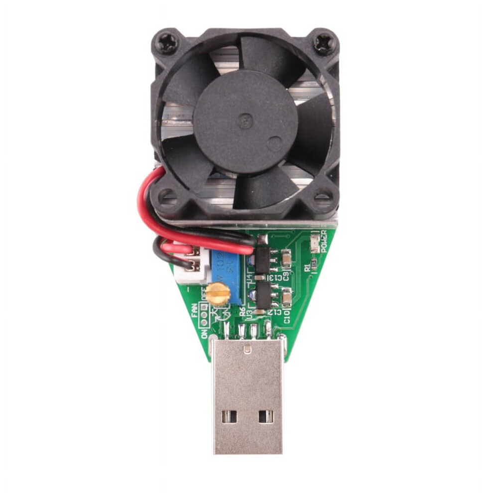 Usb 15W Battery Discharge Capacity Tester Adjustable Electronic Load Resistor 3.7-13V Voltage Accessories 9482828426926