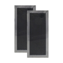 (2 UNIDADES) COMPATÍVEL COM FILTROS DE CARVÃO ATIVADO PARA FORNO DE MICRO-ONDAS GE JX81H