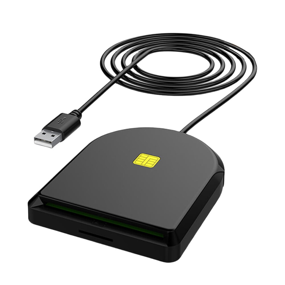 Jixopn Portable Dod Cac Usb Usb2.0 Sim Sd Tf Card Reader For Bank Post Office Chip Card 9482828428777