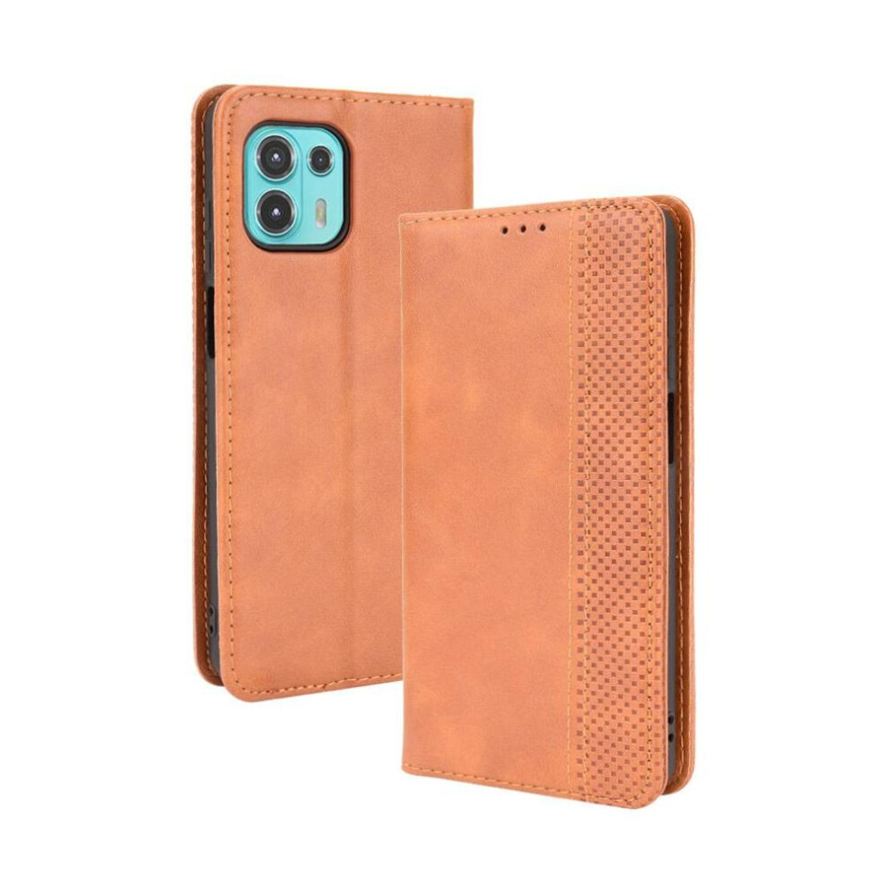 Case For Motorola Edge 20 Lite Pu Leather Magnetic Closure Wallet 9482828429323