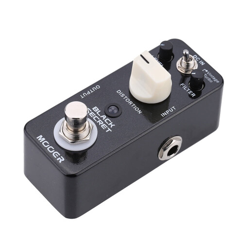 Mooer Black Secret Micro Mini Distortion -efektipedaali True Bypass -kitaraan 2