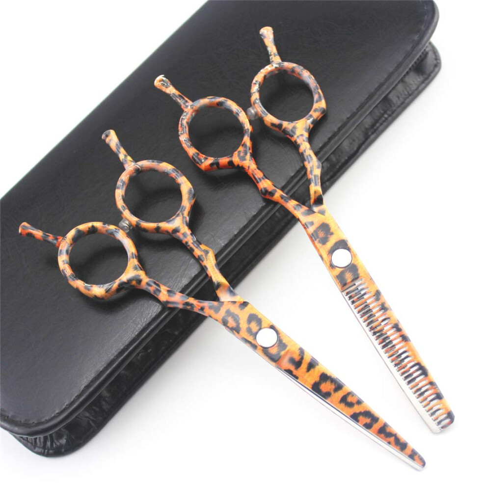 Hair Cutting Scissors Kit with Professional Barber Scissors, 5.5 Inch Japanese Stainless Steel Shears