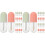 40Pcs Lightweight Lip Gloss Tube Bulk Clear Plastic Refillable Bottles 4
