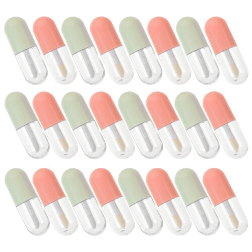 40Pcs Lightweight Lip Gloss Tube Bulk Clear Plastic Refillable Bottles 2
