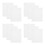 12Pcs Durable White Pe Sewing Sheets for Embroidery and DIY Crochet 8