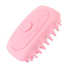 Yonrjhukm Pet Bath Brush Silica Gel Bath Brush Cleaning Tool Removes Loose Hair and Washes The Body for Pet Such As Cats and Dogs