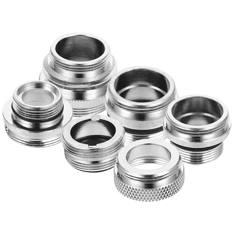 6Pcs Faucet To Hose Adapter Sink Hose Attachment Washer Sink Hose Adapter 9175034019296
