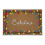 Personalized Pet Placemat - Christmas Lights - Black 2