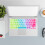 2 Pcs Laptop Keyboard Cover Arabic - Protector Notebook Silica Gel 2