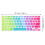 2 Pcs Laptop Keyboard Cover Arabic - Protector Notebook Silica Gel 5
