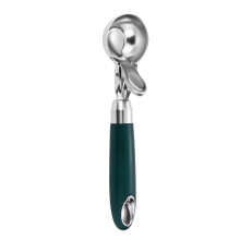 XIUH Kitchen Supplies,Kitchen Tools Select Stainless Steel Springable Ice Scoop Fruit Scoop Thickened Durable Ice Scoop (Green)