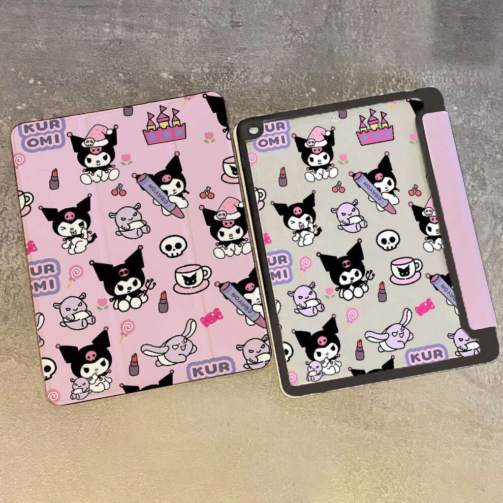 Sanrio Hellokitty Kuromi Pochacco Compatible With Ipad Case, Silicone Cartoon Soft Shockproof Case For Compatible With Ipad Pro 2018 2020 11 Inch Air 9138057665994