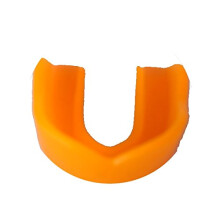 MMA Mouth Guard with Impact Protection for Boxing and Contact Sports, Durable SemiRigid Orange
