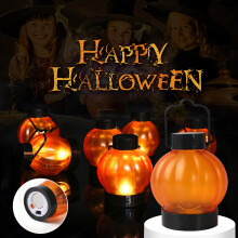 YiFudd6 stk. LED-lykt Halloween elektronisk stearinlys omgivelseslys