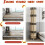 Bed Slats Full Size Foldable Bunkie Board Mattress Support, Durable Pine Wood, Easy Setup 5