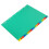 Eease21 stk. kontorbind, bogdelere, aftagelige bindfaner, notesbogbinddelere 1