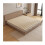 Solid Pine Wood Bed Slats Bunkie Board with Foldable Design for Mattress Support 70.8x78.7in 1