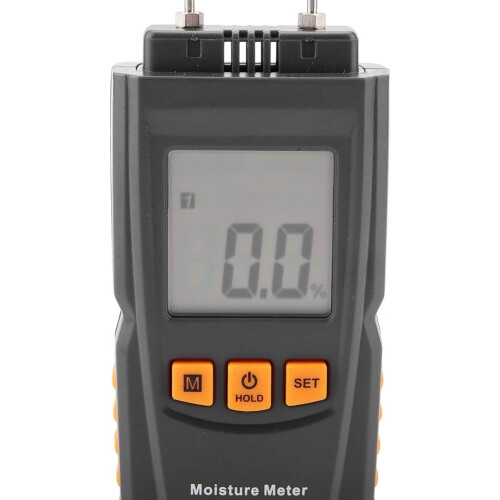 Digital Wood Moisture Meter with Large LCD Display for Carpentry and DIY Projects 1
