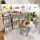Storage cubes, 6 packs of cube storage boxes, foldable with windows, cupboard with handle, for clothes 4