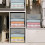 Storage cubes, 6 packs of cube storage boxes, foldable with windows, cupboard with handle, for clothes 5