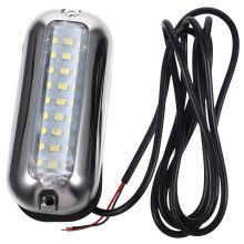 2Pcs LED Aquarium Lamp Silver Waterproof Fish Tank Lights for Plants