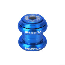 Mountain Bike Headset 34mm CNC Aluminum Alloy 28.6mm Straight Fork Dual Sealed Bearings Blue