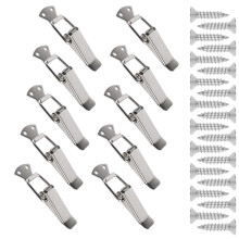 10 Pcs Heavy Duty Spring Loaded Toggle Latch Clamp for Toolbox and Cabinet Doors