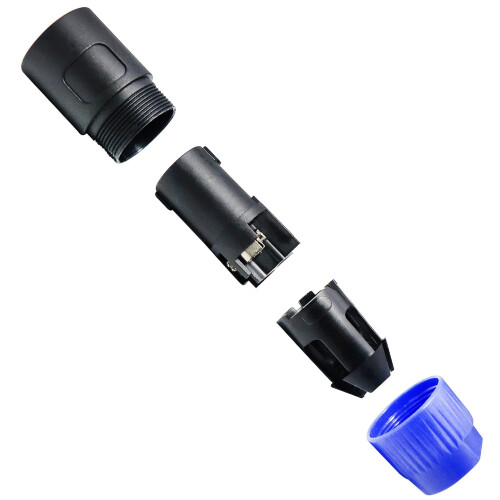 4 Pole Twist Lock Plugs Compatible Speaker Cable Connectors 4 Pack 2