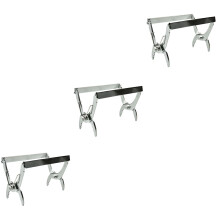 3pcs Beekeeping Tool Beehive Frame Clip Lifter Capture Grip Nests Box Beekeeping Tools Bees Nests Box Clip Frame Holder Lifter (Silver)