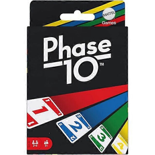 Playing cards Phase 10 black box