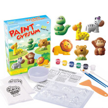 Children Paint Gypsum Diy Creativity Scrawl Set Gift for Boys Girls 7 8 9+ Animal Car Starry Style Painting Crafts