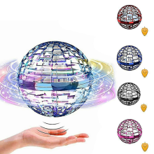 3-pack Pro Hover Ball Flying Ball LED Spinner Ball Flying Orb Toy Black