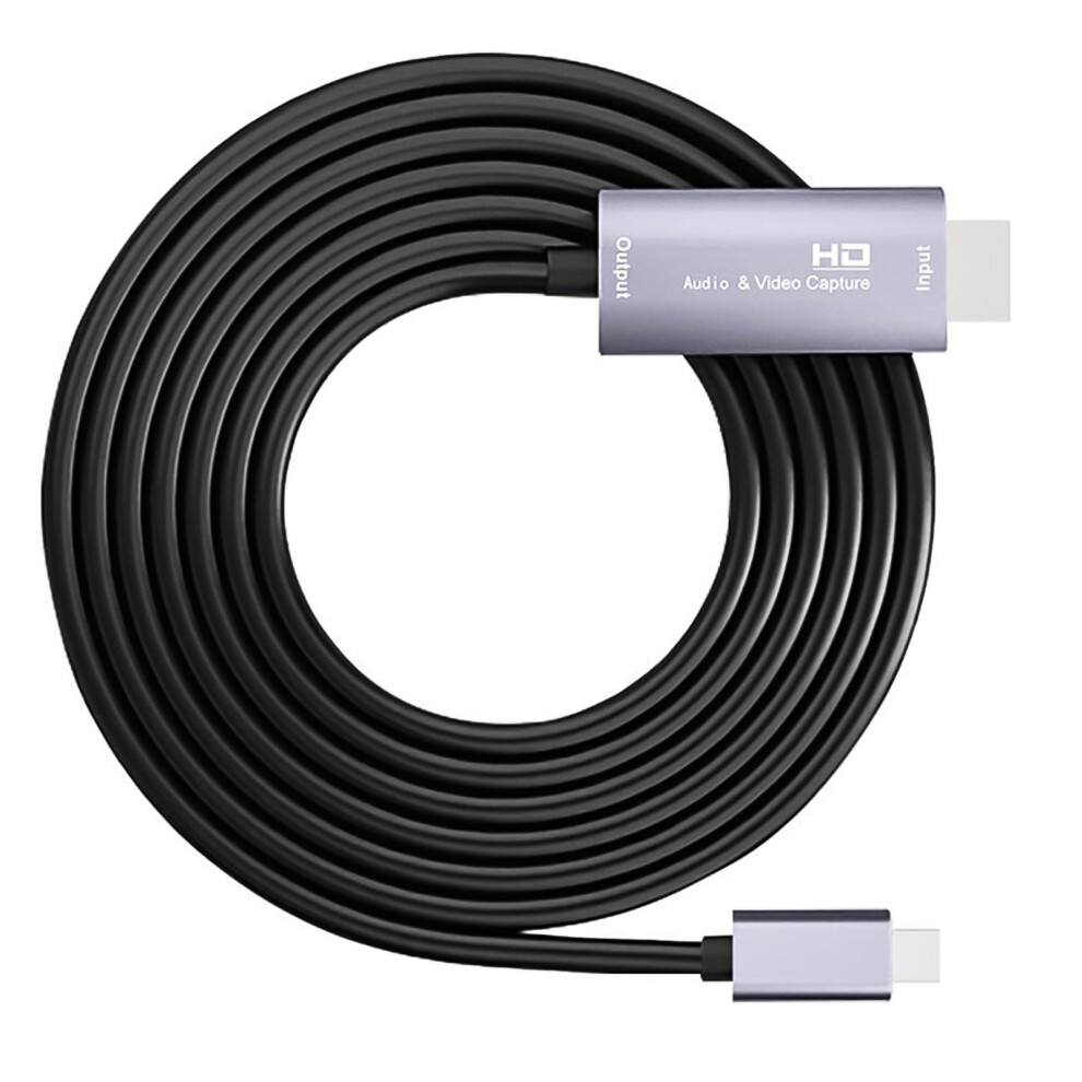 Hdmi To Usb-C Capture Card High-Definition Video Recording, Wide Compatibility, No External Power Needed 9175034024351