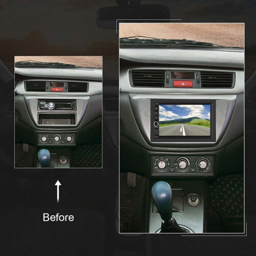 Universal Car Stereo Radio Double Din DVD Player Fitting Cage Mounting Frame Kit 2