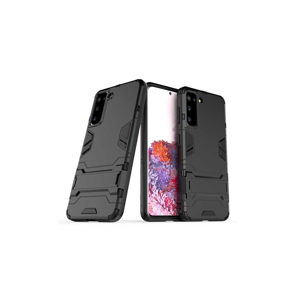 Compatible With Samsung S21 Shockproof Case With Kickstand Thinarmor Black 9175034025242