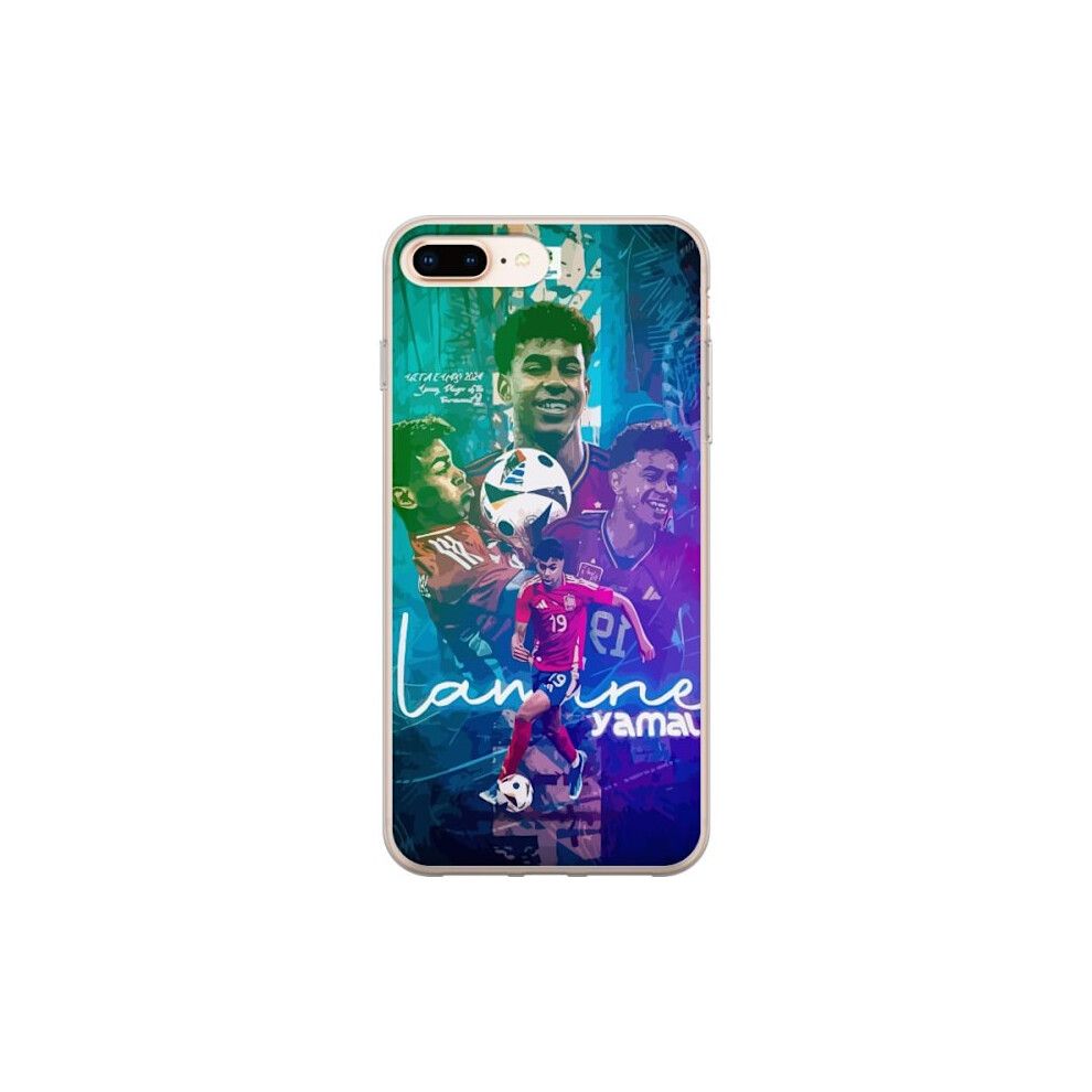 Compatible With Apple Compatible With Iphone 7 Plus Transparent Case Yamal Lamine 9175034025594