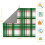 Christmas Plaid Dish Drying Mat For Kitchen Counter, Microfiber Dish Mat, Fast Absorbent Draining Pad 5