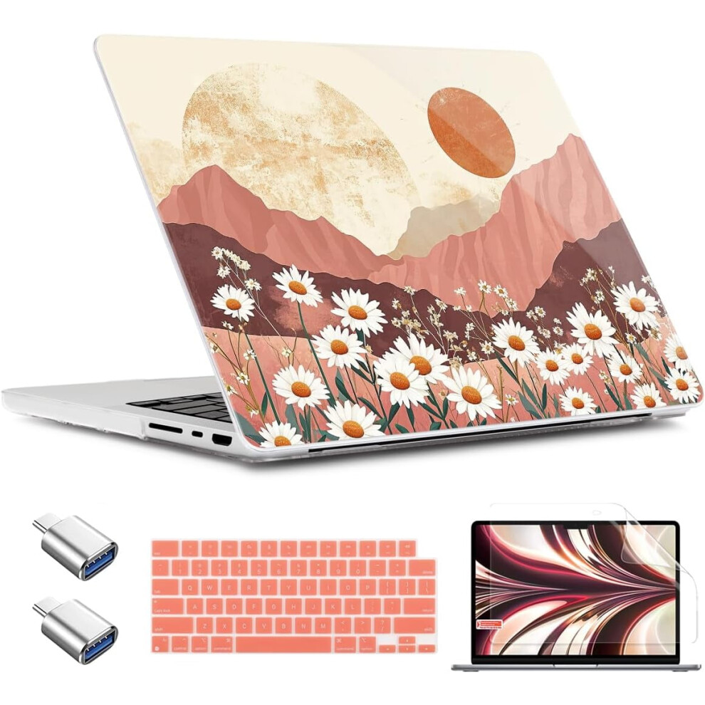 For M3 Macbook Pro 14 Inch Case 2024 2023 2022 2021 A2918 A2992 A2779 M2 A2442 M1 Pro Max Chip, Hard 9138057672343