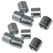 10Pcs Carbon Steel Skateboard Bearing Spacer 10mm for Scooter Wheels Precision Fit Replacement