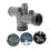 Garbage Disposal Connector Pipe with AntiBackflow Drain Design for Kitchen Sink Waste 2