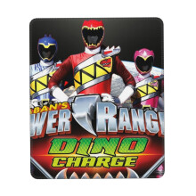 Alfombrilla de ratón Power Rangers con borde cosido, base de goma antideslizante, tejido de licra lavable, compatible con ordenadores y portátiles.