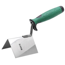 Stainless Steel Drywall Corner Tool with Ergonomic NonSlip Grip for Precise External Corner Finishing
