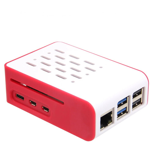 Θήκη ABS για Raspberry Pi5, Χώρος για Ενεργή Ψύξη & Ασπίδα X1003PCIe σε M2NVMe, Απλό Αφαιρούμενο