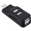 Διανομέας USB 4 θυρών, μικρός φορητός διανομέας Mini2.0Data Hub, για PC, Laptop, Notebook XPS και άλλα 1