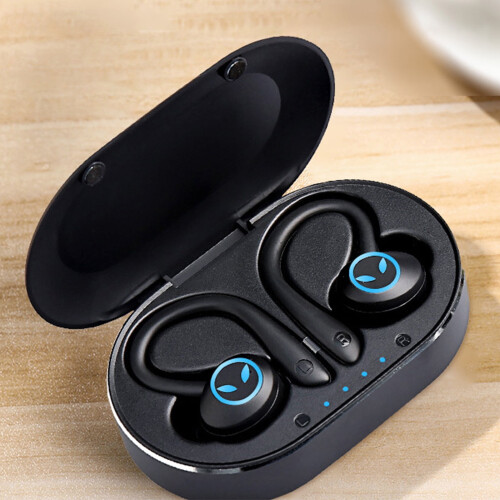 Ασύρματα ακουστικά PAVEOS Bluetooth5.1, IPX7 Αδιάβροχα ακουστικά αθλητικού τύπου On-ear με ήχο 2