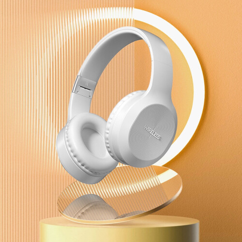 Ακουστικά Bluetooth Txmfgh για το κεφάλι με ήχο HiFi, μείωση θορύβου, εξαιρετικά καθαρές