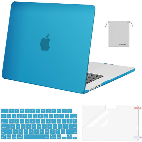 Capa compatível com MacBook Air de 15 polegadas (lançamentos de 2023 e 2024) M3A3114M2A2941 com tela Liquid Retina e Touch.